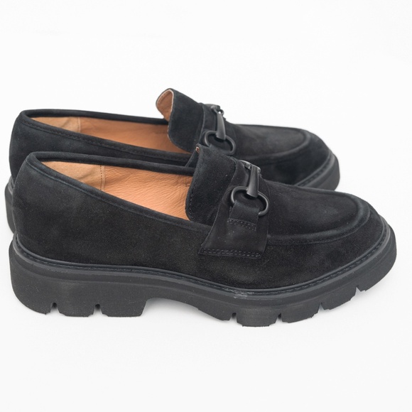 Söfft - Black Suede Satara Loafers Women’s Size 10M NIB - Picture 2 of 13